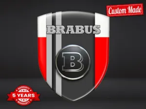 Brabus Adesivi Vetri Auto Sportivi Premium Regolabili